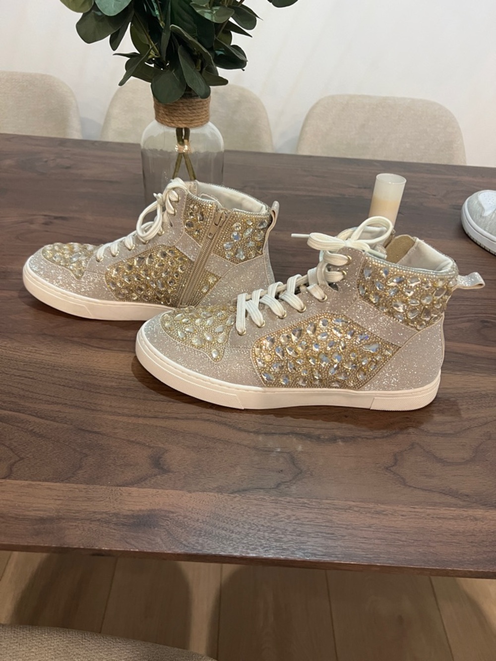 Betsey Johnson Bling Sneakers